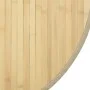 Runder Bambusteppich in heller Naturfarbe, 80 cm von vidaXL, Teppiche - Ref: Foro24-376981, Preis: 21,32 €, Rabatt: %