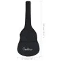 Classical guitar case 4/4 black fabric 100x37 cm by vidaXL, Guitar cases and covers - Ref: Foro24-70155, Price: 13,10 €, Disc...