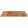 Quadratisches Brett aus massivem Akazienholz mit lebender Kante, 60 x 60 x 2,5 cm von vidaXL, Tischplatten - Ref: Foro24-3706...