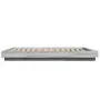 Sonoma gray wood bed frame with LED lights 140x190 cm by vidaXL, Beds and slatted bases - Ref: Foro24-3281131, Price: 179,46 ...