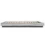 Estructura cama con luces LED madera gris Sonoma 135x190 cm de vidaXL, Camas y somieres - Ref: Foro24-3281138, Precio: 183,63...