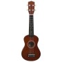Sopran Ukulele Set für Kinder mit dunklem Holzkoffer 21" von vidaXL, Streichinstrumente - Ref: Foro24-70145, Preis: 33,77 €, ...