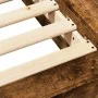 Estructura de cama madera de ingeniería roble ahumado 200x200cm de vidaXL, Camas y somieres - Ref: Foro24-3281165, Precio: 18...