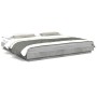 Estructura de cama madera de ingeniería gris hormigón 180x200cm de vidaXL, Camas y somieres - Ref: Foro24-3281171, Precio: 17...