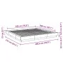 Concrete gray engineered wood bed frame 180x200cm by vidaXL, Beds and slatted bases - Ref: Foro24-3281171, Price: 171,46 €, D...