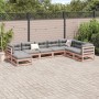 Gartensofa-Set 8-teilig aus massivem Douglasienholz von vidaXL, Gartensets - Ref: Foro24-3299576, Preis: 428,82 €, Rabatt: %