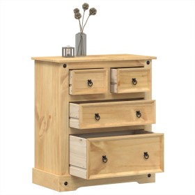 Corona Kommode aus massivem Kiefernholz 80x43x91 cm von vidaXL, Aufbewahrungskisten - Ref: Foro24-4005670, Preis: 170,15 €, R...