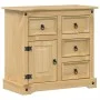 Corona sideboard solid pine wood 87x40x76 cm by vidaXL, Sideboards - Ref: Foro24-4005679, Price: 164,85 €, Discount: %