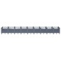 Planter with pegs PP gray 363.5x43.5x43.5 cm by vidaXL, Pots and planters - Ref: Foro24-368029, Price: 119,66 €, Discount: %