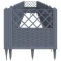 Pflanzgefäß mit Stiften PP grau 363,5 x 43,5 x 43,5 cm von vidaXL, Töpfe und Pflanzgefäße - Ref: Foro24-368029, Preis: 95,36 ...