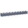 Pflanzgefäß mit Stiften PP grau 363,5 x 43,5 x 43,5 cm von vidaXL, Töpfe und Pflanzgefäße - Ref: Foro24-368029, Preis: 119,78...
