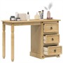 Corona dressing table solid pine wood 110x50x75 cm by vidaXL, Desks - Ref: Foro24-4005685, Price: 145,93 €, Discount: %
