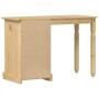 Corona dressing table solid pine wood 110x50x75 cm by vidaXL, Desks - Ref: Foro24-4005685, Price: 145,93 €, Discount: %