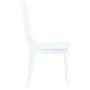 Dining chairs 4 units solid white rubber wood by vidaXL, dining chairs - Ref: Foro24-247357, Price: 246,74 €, Discount: %