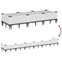 Planter with white PP pegs 125x40x28.5 cm by vidaXL, Pots and planters - Ref: Foro24-368015, Price: 43,81 €, Discount: %
