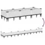 Planter with white PP pegs 125x40x28.5 cm by vidaXL, Pots and planters - Ref: Foro24-368015, Price: 43,08 €, Discount: %