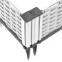 Planter with white PP pegs 125x40x28.5 cm by vidaXL, Pots and planters - Ref: Foro24-368015, Price: 43,08 €, Discount: %
