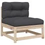 7-piece garden sofa set with solid pine wood cushions by vidaXL, Garden sets - Ref: Foro24-3299467, Price: 627,76 €, Discount: %