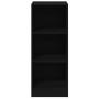Schwarzer Kleiderschrank aus Holzwerkstoff, 48 x 41 x 102 cm von vidaXL, Kommoden-Organizer und Bar-Kleiderbügel - Ref: Foro2...