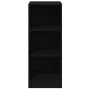 Schwarzer Kleiderschrank aus Holzwerkstoff, 48 x 41 x 102 cm von vidaXL, Kommoden-Organizer und Bar-Kleiderbügel - Ref: Foro2...