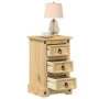 Mesita de noche Corona madera maciza de pino 35x32,5x58 cm de vidaXL, Mesitas de noche - Ref: Foro24-4005653, Precio: 85,92 €...