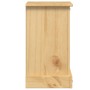 Mesita de noche Corona madera maciza de pino 35x32,5x58 cm de vidaXL, Mesitas de noche - Ref: Foro24-4005653, Precio: 87,82 €...