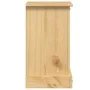 Mesita de noche Corona madera maciza de pino 35x32,5x58 cm de vidaXL, Mesitas de noche - Ref: Foro24-4005653, Precio: 85,92 €...