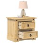 Corona Nachttisch aus massivem Kiefernholz 53x39x50 cm von vidaXL, Nachttische - Ref: Foro24-4005658, Preis: 81,78 €, Rabatt: %