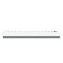 White engineered wood bed frame with LED 100x200 cm by vidaXL, Beds and slatted bases - Ref: Foro24-3281112, Price: 159,49 €,...