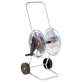 Roll reel for 50 m 1/2" or 35 m 3/4" steel hose by vidaXL, Garden hose holder - Ref: Foro24-4005279, Price: 73,48 €, Discount: %