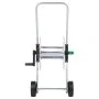 Roll reel for 50 m 1/2" or 35 m 3/4" steel hose by vidaXL, Garden hose holder - Ref: Foro24-4005279, Price: 73,48 €, Discount: %