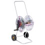 Aufroller für 50 m 1/2" oder 35 m 3/4" Stahlschlauch von vidaXL, Gartenschlauchhalter - Ref: Foro24-4005279, Preis: 78,27 €, ...