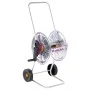 Roll reel for 50 m 1/2" or 35 m 3/4" steel hose by vidaXL, Garden hose holder - Ref: Foro24-4005279, Price: 73,48 €, Discount: %