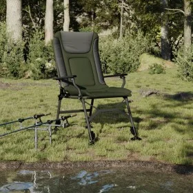 Green Folding Fishing Chair with Armrests by vidaXL, Garden chairs - Ref: Foro24-4006418, Price: 137,40 €, Discount: %