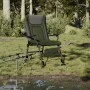 Silla de pesca con reposabrazos plegable verde de vidaXL, Sillas de jardín - Ref: Foro24-4006418, Precio: 137,40 €, Descuento: %