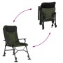 Green Folding Fishing Chair with Armrests by vidaXL, Garden chairs - Ref: Foro24-4006418, Price: 129,71 €, Discount: %