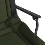 Silla de pesca con reposabrazos plegable verde de vidaXL, Sillas de jardín - Ref: Foro24-4006418, Precio: 137,40 €, Descuento: %