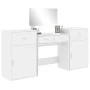 White Engineered Wood 4-Piece Vanity Set by vidaXL, Bedroom furniture sets - Ref: Foro24-3276525, Price: 220,21 €, Discount: %