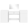 White Engineered Wood 4-Piece Vanity Set by vidaXL, Bedroom furniture sets - Ref: Foro24-3276525, Price: 220,21 €, Discount: %