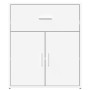 Sideboard aus Holzwerkstoff, 2 Stück, weiß, 60 x 31 x 70 cm von vidaXL, Sideboards - Ref: Foro24-3276546, Preis: 145,49 €, Ra...