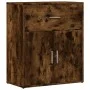 Engineered wood sideboard 2 pcs smoked oak 60x31x70cm by vidaXL, Sideboards - Ref: Foro24-3276550, Price: 125,20 €, Discount: %