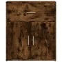 Engineered wood sideboard 2 pcs smoked oak 60x31x70cm by vidaXL, Sideboards - Ref: Foro24-3276550, Price: 125,20 €, Discount: %