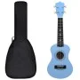 Soprano Ukulele Set with Case for Kids Baby Blue 21" by vidaXL, String instruments - Ref: Foro24-70149, Price: 31,22 €, Disco...