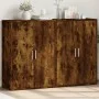 Sideboards 2 Stück, Holzwerkstoff, geräucherte Eiche, 60 x 31 x 84 cm von vidaXL, Sideboards - Ref: Foro24-3276571, Preis: 13...