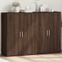 Sideboards 2 pcs oak brown engineered wood 60x31x84 cm by vidaXL, Sideboards - Ref: Foro24-3276573, Price: 141,55 €, Discount: %