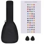 Soprano Ukulele Set with Case for Kids Baby Blue 21" by vidaXL, String instruments - Ref: Foro24-70149, Price: 31,22 €, Disco...