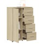 Sideboards 2 Stück, Holzwerkstoff Sonoma-Eiche 60x31x84 cm von vidaXL, Sideboards - Ref: Foro24-3276590, Preis: 198,46 €, Rab...