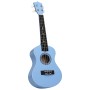 Sopran-Ukulele-Set mit Koffer für Kinder, Babyblau, 21 Zoll von vidaXL, Streichinstrumente - Ref: Foro24-70149, Preis: 30,01 ...