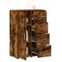Sideboards 2 Stück, Holzwerkstoff, geräucherte Eiche, 60 x 31 x 84 cm von vidaXL, Sideboards - Ref: Foro24-3276592, Preis: 18...