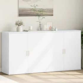 Sideboards 2 units white engineered wood 79x38x80 cm by vidaXL, Sideboards - Ref: Foro24-3276602, Price: 183,13 €, Discount: %